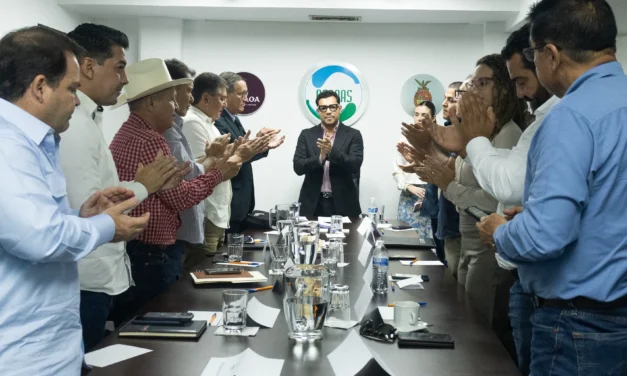 CARLOS ALFARO MORALES ASUME LA CONDUCCIÓN DE CEAPAS PARA FORTALECER LA POLÍTICA HÍDRICA DE SINALOA