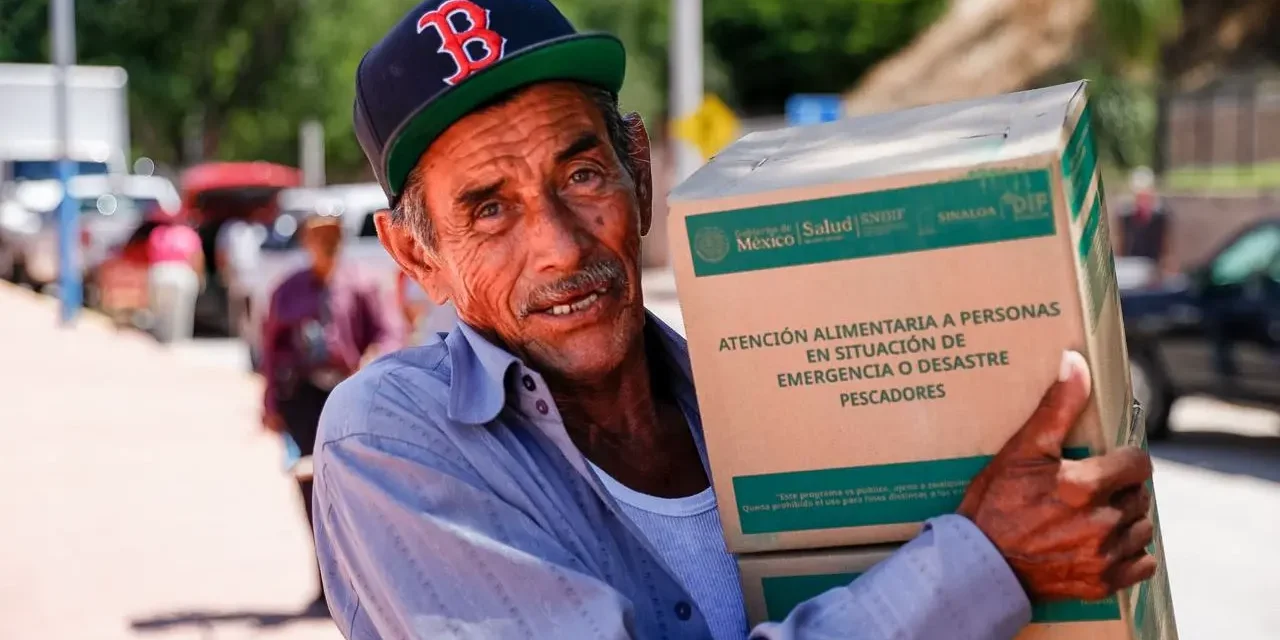 DIF SINALOA LLEVA APOYO ALIMENTARIO A PESCADORAS Y PESCADORES DE LA PRESA LUIS DONALDO COLOSIO EN CHOIX