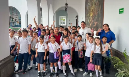 ESTUDIANTES DE LA PRIMARIA RAMÓN F. ITURBE CONOCEN DE CERCA EL FUNCIONAMIENTO DEL AYUNTAMIENTO DE CULIACÁN