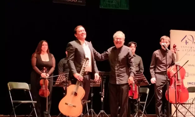 FRANCISCO BIBRIESCA LLENA DE ARMONÍA LOS FESTEJOS DE ANIVERSARIO DE CULIACÁN