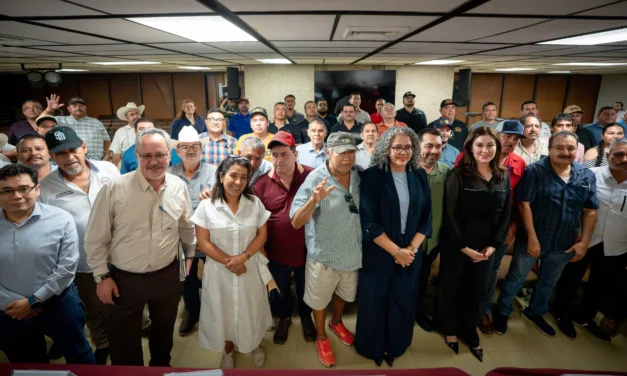 GOBERNADORA GRACIELA DOMÍNGUEZ Y SECRETARIA DE SADER SOSTIENEN REUNIÓN DE TRABAJO CON DIRIGENTES DE LA PESCA RIBEREÑA