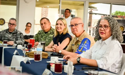 GOBERNADORA GRACIELA DOMÍNGUEZ NAVA, PRESIDE LA MESA DE CONSTRUCCIÓN DE PAZ Y SEGURIDAD CON ALCALDES DEL SUR DE SINALOA