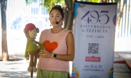LLEVA AYUNTAMIENTO DE CULIACÁN EL 495 ANIVERSARIO A LAS AULAS CON EL CLUB DE CUENTITOS DE NATY