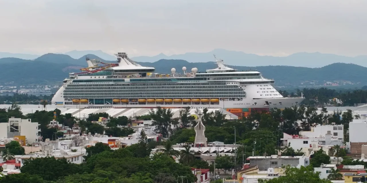 RECIBE MAZATLÁN A MÁS DE 3,600 CRUCERISTAS ESTE LUNES