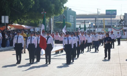 CON GRAN PARTICIPACIÓN CIUDADANA, ALCALDE JORGE BOJÓRQUEZ ENCABEZA CONMEMORACIÓN DEL 16 DE SEPTIEMBRE EN NAVOLATO