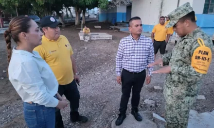 DR. JORGE BOJÓRQUEZ SE MANTIENE EN TERRITORIO Y AL FRENTE DE LA ATENCIÓN A FAMILIAS AFECTADAS POR LAS INUNDACIONES EN NAVOLATO