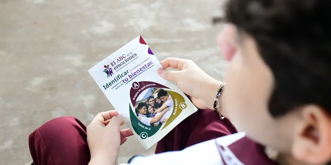SE SUMA SINALOA A LA ESTRATEGIA NACIONAL «EL ABC DE LAS EMOCIONES» PARA ATENDER LA SALUD MENTAL EN JÓVENES