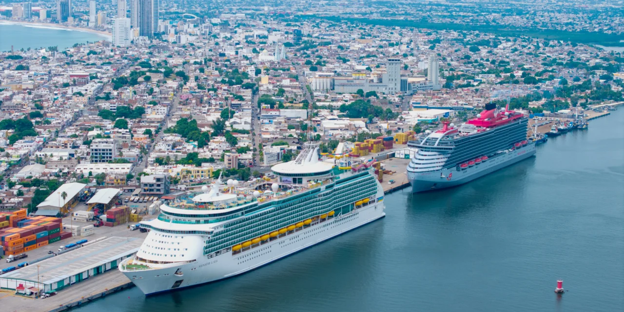 ARRIBAN A MAZATLÁN LOS CRUCEROS “NAVIGATOR OF THE SEAS” Y “BRILLANT LADY” CON MÁS DE 5,800 VISITANTES
