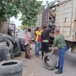 INVITAN A HABITANTES DEL EJIDO LOS HUIZACHES A SUMARSE A LA CAMPAÑA DE DESCACHARRIZACIÓN 2026
