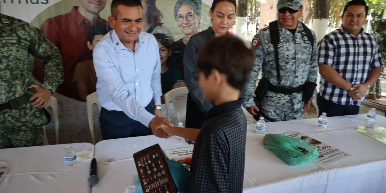 LLAMA DR. JORGE BOJÓRQUEZ A PROTEGER A LAS FAMILIAS CON EL DESARME VOLUNTARIO EN NAVOLATO