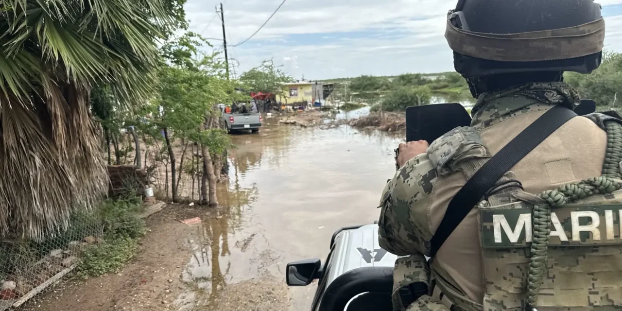 ACTIVA SEMAR PLAN MARINA EN AUXILIO DE FAMILIAS EN COMUNIDADES COSTERAS DE SINALOA