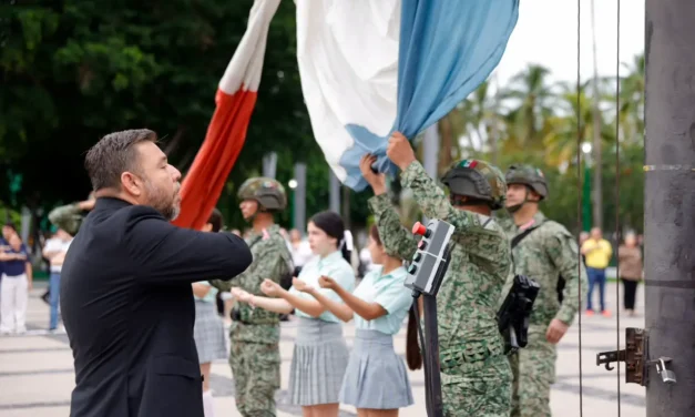 CONMEMORAN CON ACTO CÍVICO EL ANIVERSARIO 143 DEL NATALICIO DEL GENERAL ÁNGEL FLORES