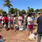 LLEVA SEBIDES AYUDA HUMANITARIA A FAMILIAS AFECTADAS POR LAS MAREAS ALTAS EN LAS AGUAMITAS Y COSPITA