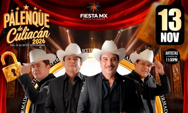 ¡CULIACÁN SE PREPARA PARA UNA NOCHE DE NORTEÑO Y BANDA! CUATRO AGRUPACIONES HARÁN VIBRAR EL PALENQUE