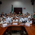 ALUMNOS DE PRIMARIA FRANCISCO GIL LEYVA CONOCEN EL FUNCIONAMIENTO DEL AYUNTAMIENTO DE CULIACÁN