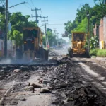 AYUNTAMIENTO DE CULIACÁN AVANZA CON TRABAJOS DE REENCARPETADO EN LA CALLE AZTLÁN