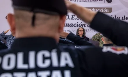 “CONSOLIDAR CUERPOS POLICIALES MÁS EFICIENTES, PREPARADOS Y CONFIABLES PARA LA CIUDADANÍA», AFIRMA GOBERNADORA GRACIELA DOMÍNGUEZ