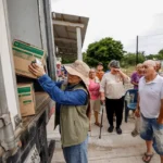 APOYO ALIMENTARIO LLEGA A FAMILIAS PESQUERAS DE GUASAVE CON 436 CANASTAS ENTREGADAS POR DIF SINALOA