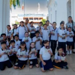 ALUMNOS DE LA ESCUELA EUSTAQUIO BUELNA CONOCEN LA HISTORIA DEL AYUNTAMIENTO DE CULIACÁN