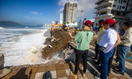 SE DARÁ PRIORIDAD A REHABILITACIÓN DEL MALECÓN DE MAZATLÁN, DICE GOBERNADORA GRACIELA DOMÍNGUEZ