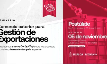 INVITA SECRETARÍA DE ECONOMÍA A SEMINARIO “COMERCIO EXTERIOR PARA GESTIÓN DE EXPORTACIONES 2026”