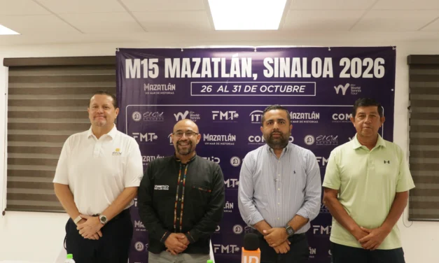 MAZATLÁN SERÁ SEDE DEL TORNEO VARONIL ITF WORLD TENNIS TOUR M15
