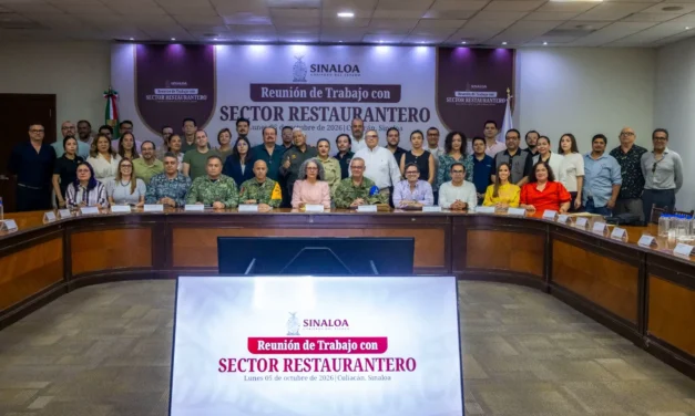 RESTAURANTEROS DE CULIACÁN SON EL SECTOR CLAVE PARA RECUPERAR LA CONFIANZA Y LA PAZ DE LA CIUDAD, SEÑALA GOBERNADORA GRACIELA DOMÍNGUEZ