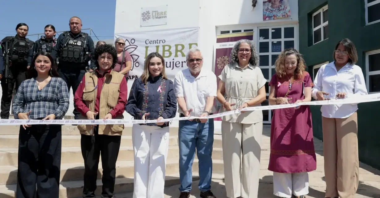 FORTALECEN ATENCIÓN A MUJERES DE ESCUINAPA CON NUEVO CENTRO LIBRE, EXPRESA GOBERNADORA GRACIELA DOMÍNGUEZ