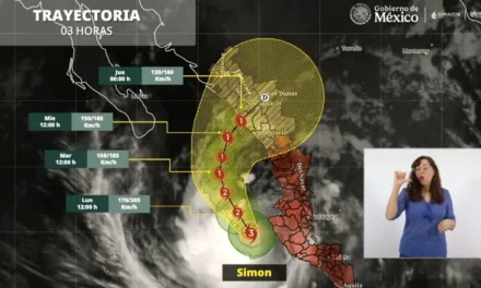 CON PLAN MARINA Y PLAN DN-III-E, SE APOYARÁ A SINALOA ANTE LA PRESENCIA DEL HURACÁN “SIMÓN”: CLAUDIA SHEINBAUM