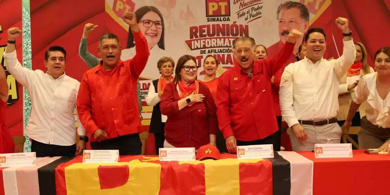 MUESTRA EL PT SINALOA SU FUERZA CON ASAMBLEA MASIVA DE AFILIACIÓN; SE COLOCA EN EL TOP 5 NACIONAL
