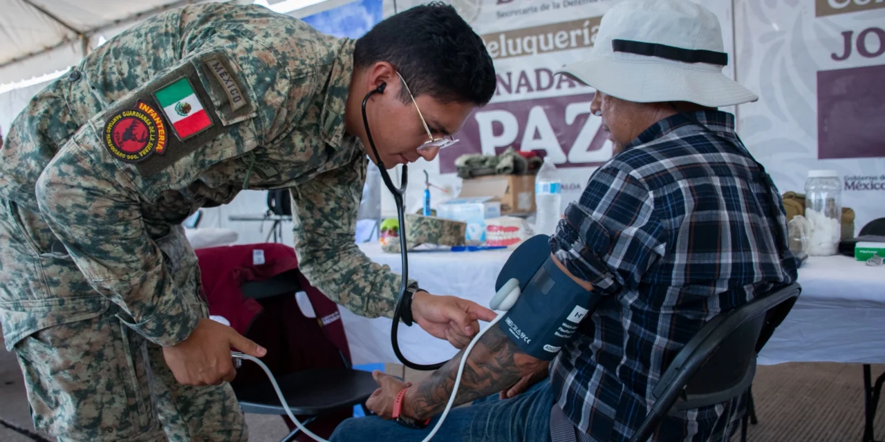 JORNADA DE PAZ ACERCA SERVICIOS DE SALUD, TRÁMITES Y ATENCIÓN SOCIAL A FAMILIAS DEL FRACCIONAMIENTO CEDROS