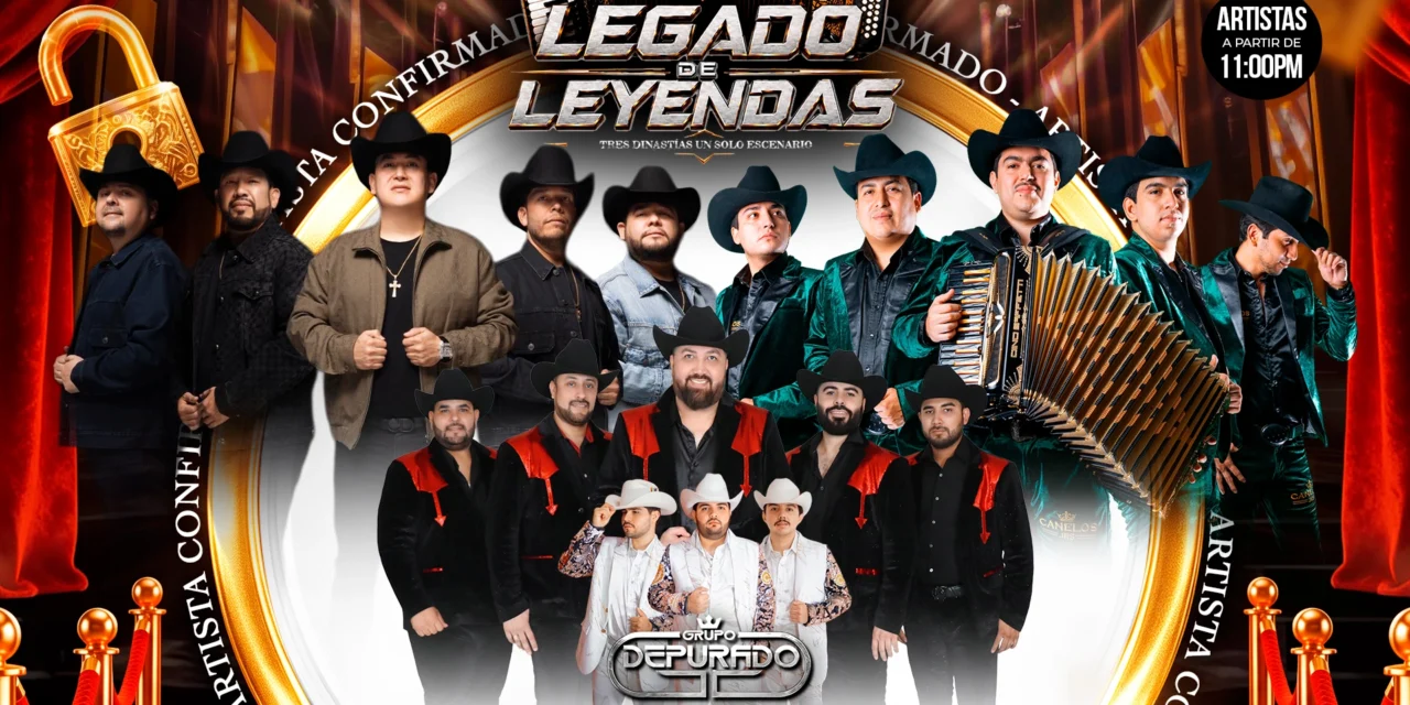 ¡SE PRENDE EL PALENQUE CULIACÁN! LLEGA “LEGADO DE LEYENDAS”, LA NOCHE NORTEÑA MÁS PODEROSA DEL 2026