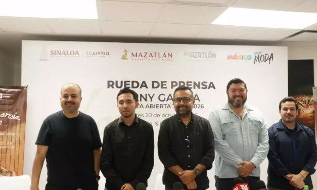 MAZATLÁN SE CONSOLIDA COMO SEDE DE GRANDES ESPECTÁCULOS AL RECIBIR LA GIRA «PUERTA ABIERTA TOUR», DE LA CANTANTE KANY GARCÍA