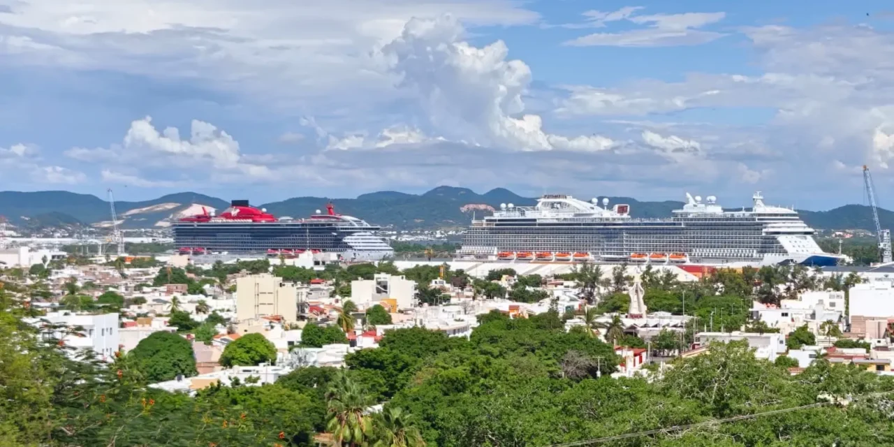 MAZATLÁN ALCANZA LOS 100 CRUCEROS TURÍSTICOS EN EL AÑO, CON MÁS DE 367 MIL VISITANTES Y UNA DERRAMA SUPERIOR A 587 MILLONES DE PESOS