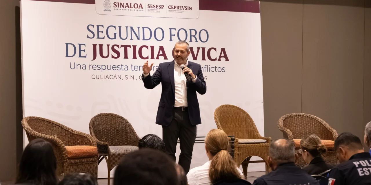 PARA FORTALECER LA PREVENCIÓN DE CONFLICTOS Y DELITOS, SESESP REALIZA SEGUNDO FORO DE JUSTICIA CÍVICA