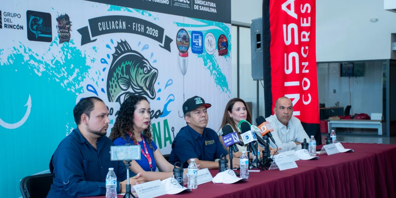 ANUNCIAN SEGUNDA EDICIÓN DEL TORNEO DE PESCA DEPORTIVA “SANALONA-CULIACÁN FISH 2026”