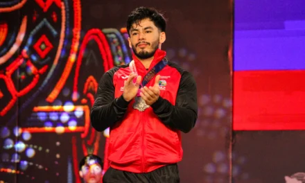 SINALOENSE JORGE CÁRDENAS SUBE AL PODIO PARA MÉXICO EN PESAS