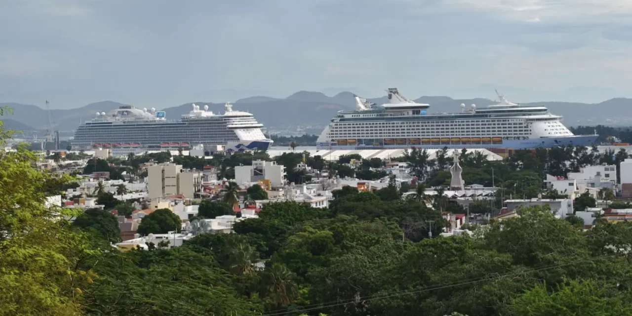 CONSOLIDA MAZATLÁN SU DINAMISMO TURÍSTICO CON SEGUNDO DÍA CONSECUTIVO DE DOBLE ARRIBO DE CRUCEROS