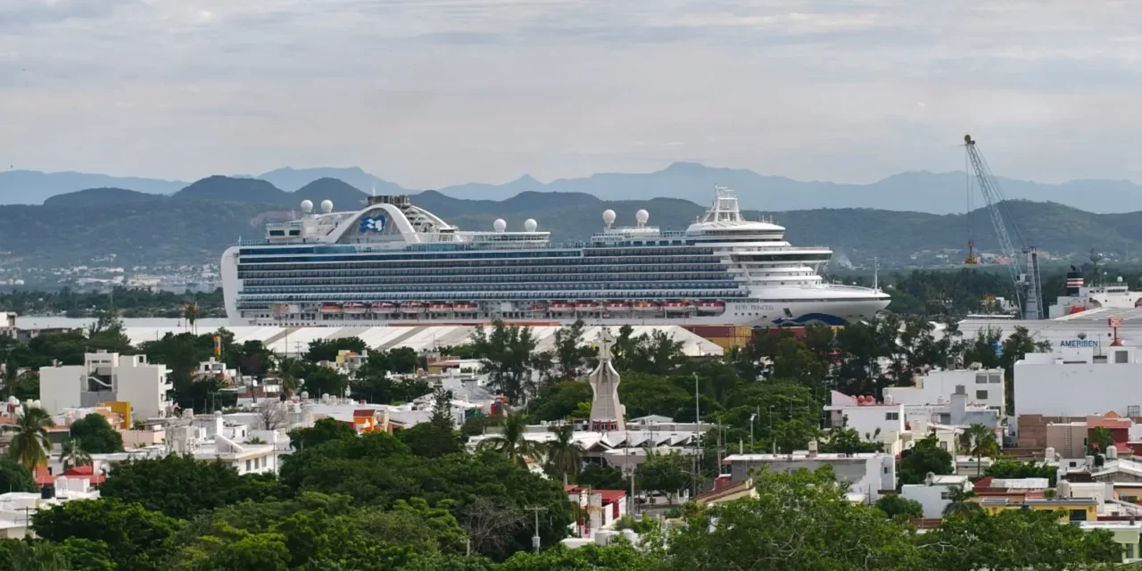 MAZATLÁN LE DA LA BIENVENIDA ESTE DOMINGO AL CRUCERO «RUBY PRINCESS»