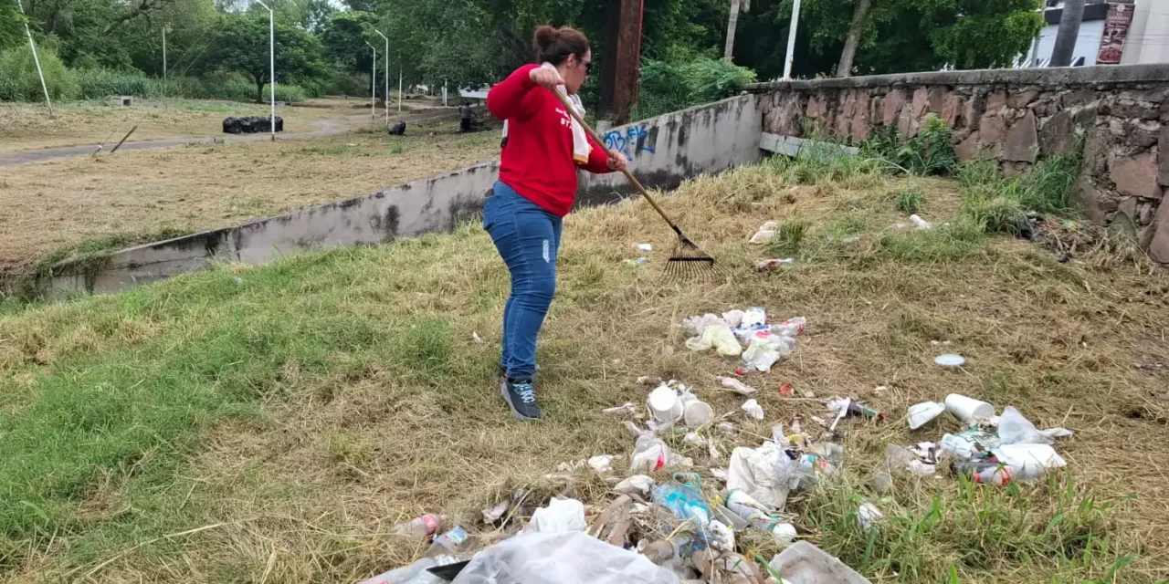 TRABAJOS DE LIMPIEZA Y ACONDICIONAMIENTO REGISTRAN UN 65 POR CIENTO DE AVANCE EN EL PARQUE LAS RIBERAS