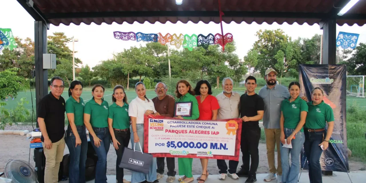 JULIETA CELINA CARRASCO, PRIMER LUGAR NACIONAL DE “EL MEJOR VECINO DE MÉXICO 2026”